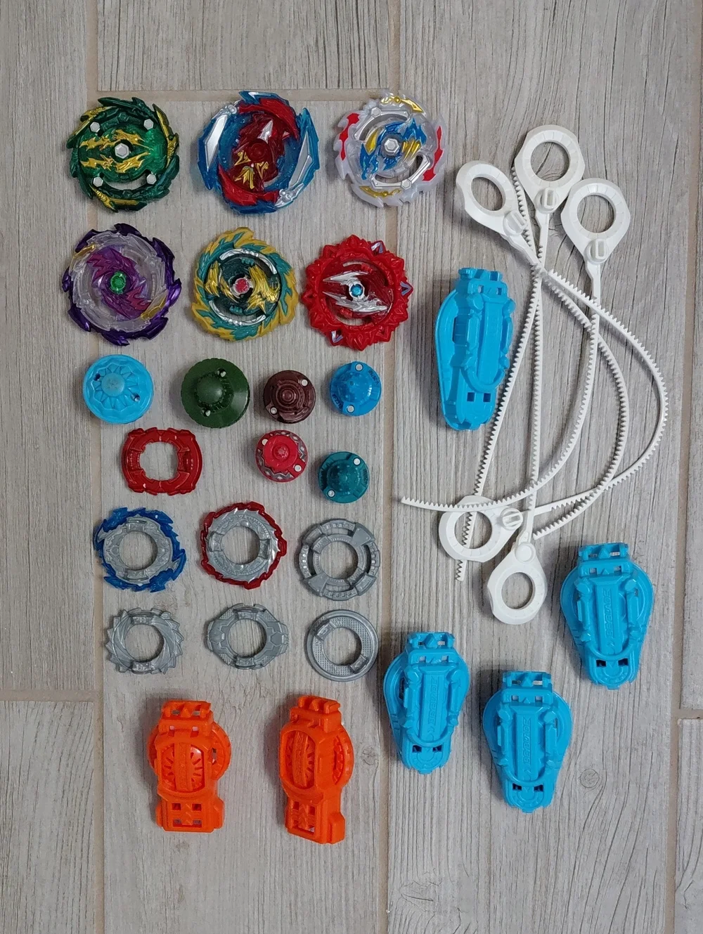 Beyblade Burst Surge Battle Tops, Pieces, Layers, Discs, Launchers